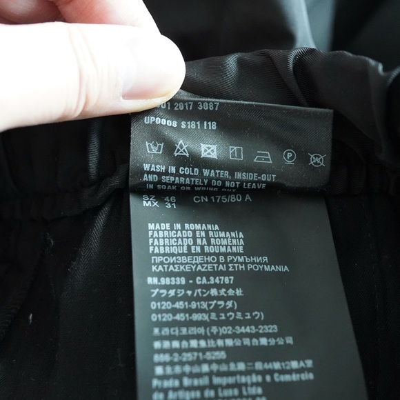 Prada SS18 Velcro Trousers - Picture 5 of 9